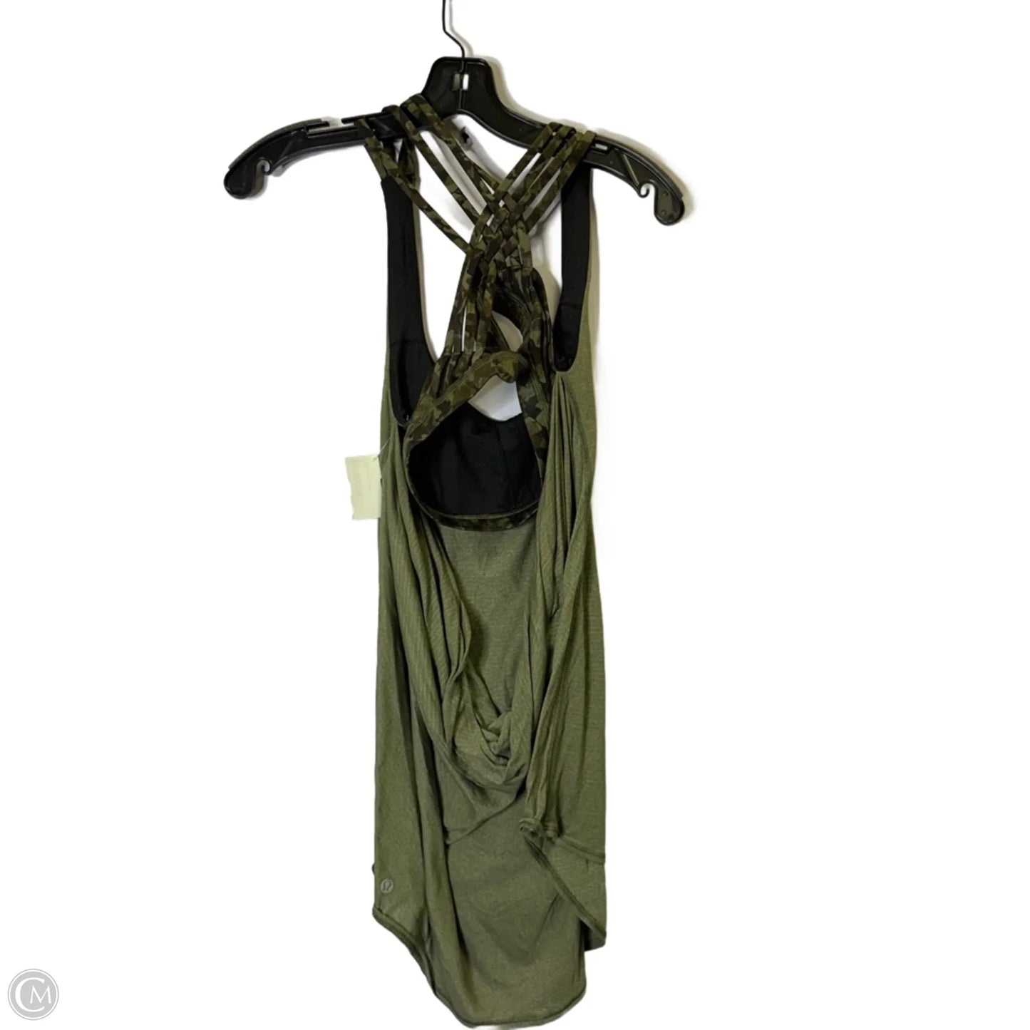 Athletic Tank Top By Lululemon In Green, Size: S