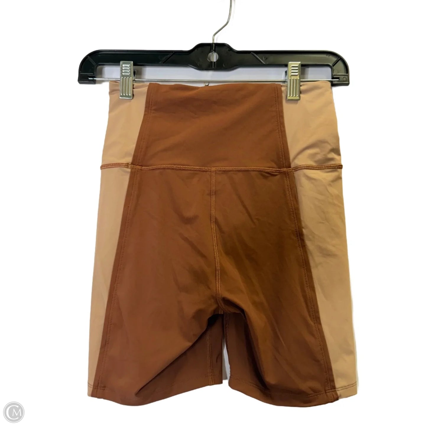 Athletic Shorts By Lululemon In Orange, Size: 4