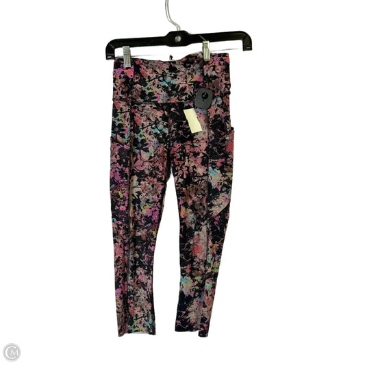 Athletic Leggings Capris By Lululemon In Multi-colored, Size: 4