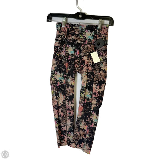 Athletic Leggings Capris By Lululemon In Multi-colored, Size: 2