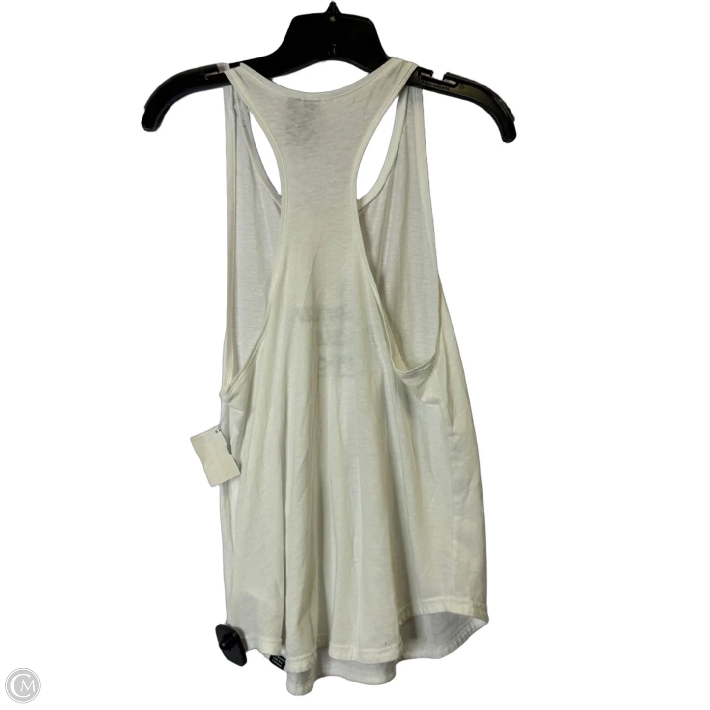 Athletic Tank Top By Adidas In White, Size: M