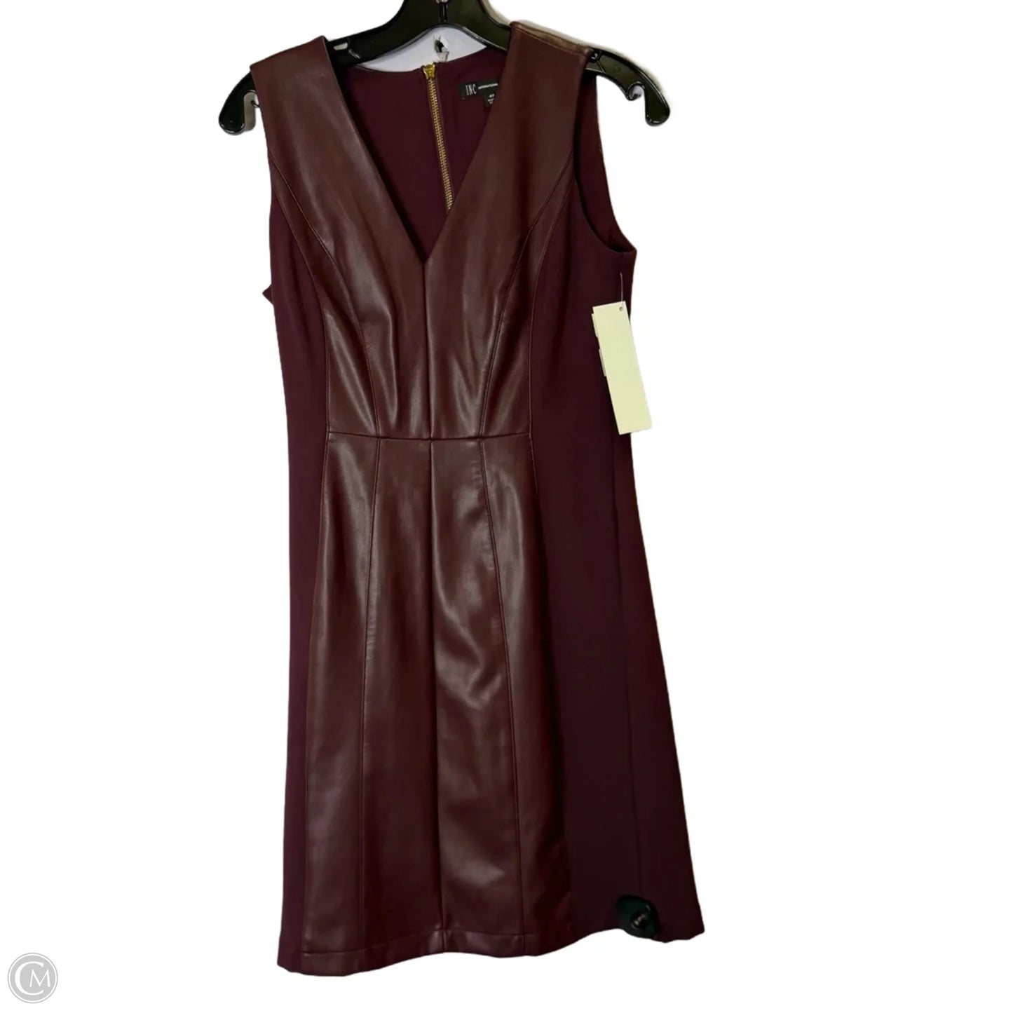 Dress Casual Short By Inc In Maroon, Size: 4p