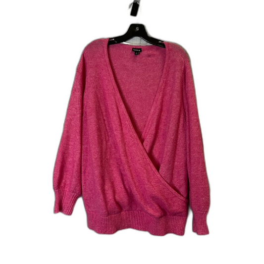 Sweater By Torrid In Pink, Size: 2x