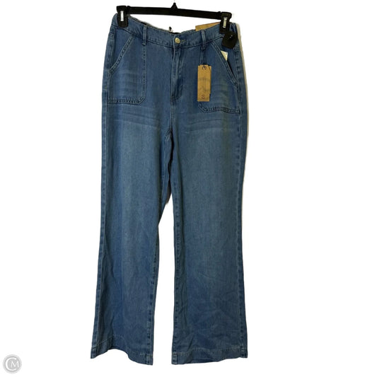 Jeans Straight By Clothes Mentor In Blue Denim, Size: M