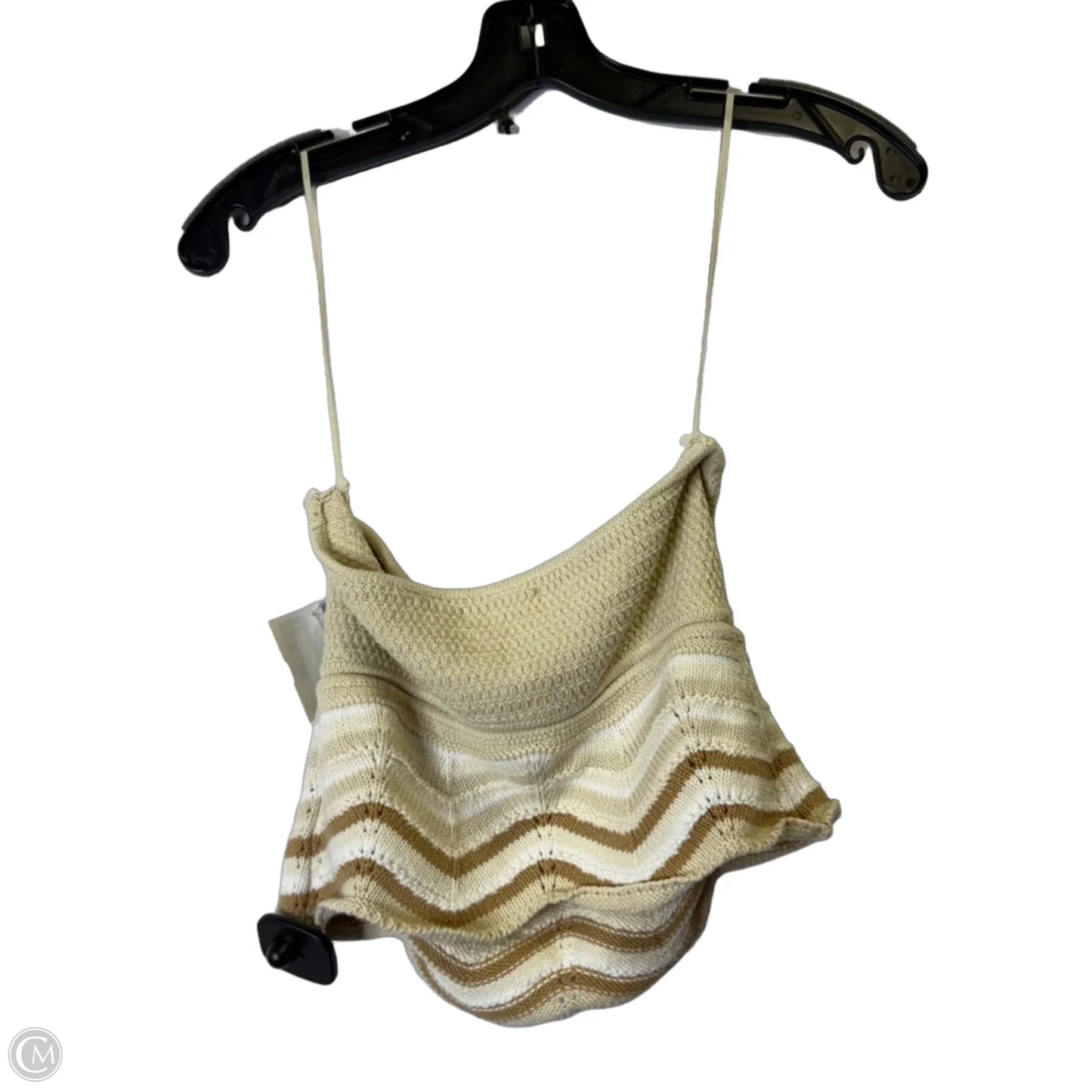 Top Sleeveless By American Eagle In Cream, Size: M