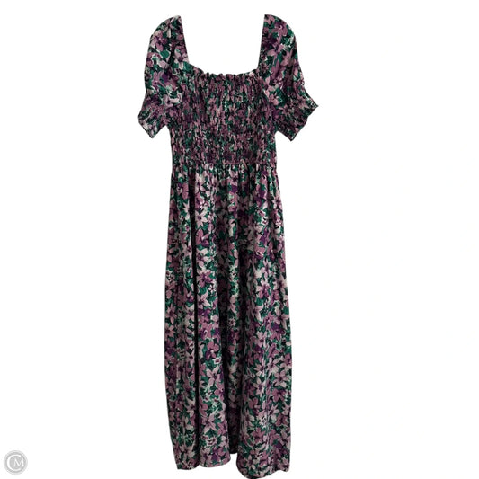Dress Casual Maxi By Shein In Purple, Size: 1x