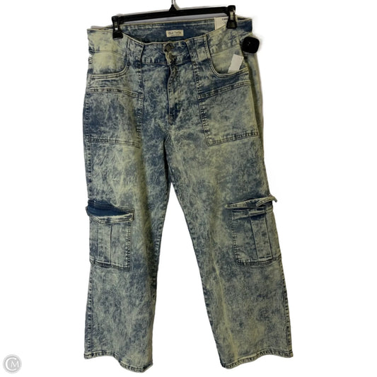 Jeans Wide Leg By Clothes Mentor In Blue Denim, Size: 22