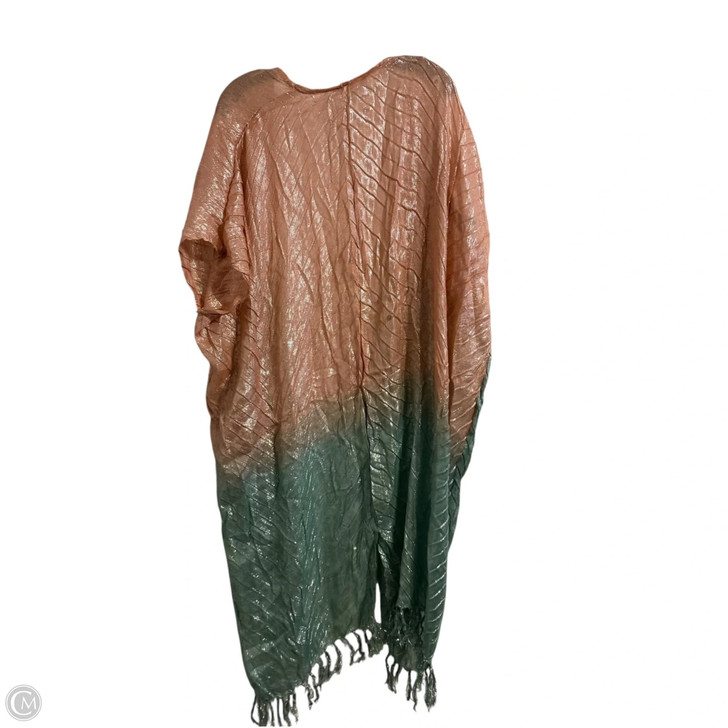 Shawl By Anthropologie In Peach, Size: Osfm