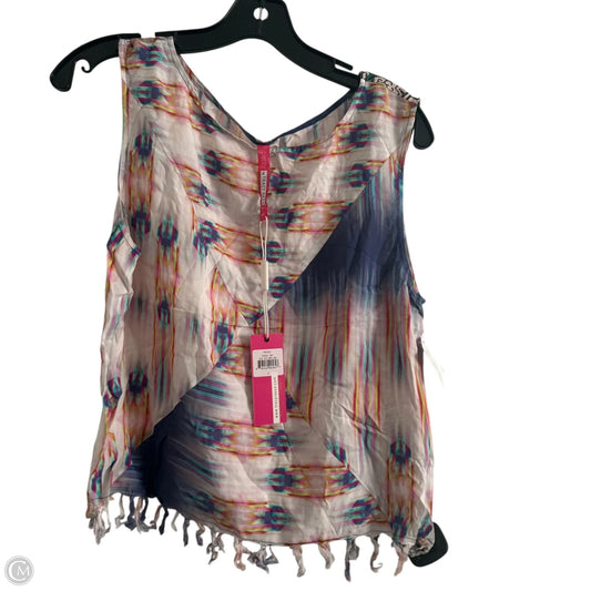 Top Sleeveless By Clothes Mentor In Multi-colored, Size: S