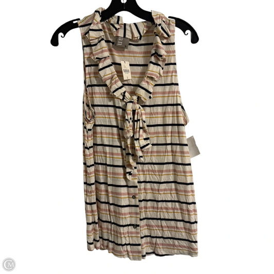 Top Sleeveless By Dolan Left Coast In Cream, Size: M