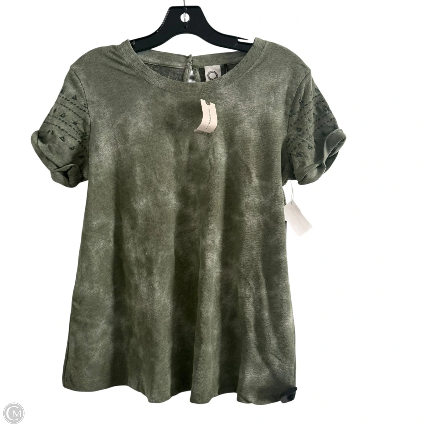 Top Short Sleeve Basic By Akemi And Kin In Green, Size: S