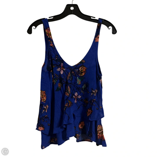 Top Sleeveless By Free People In Blue, Size: Xs