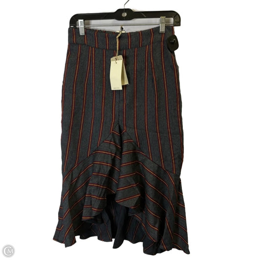 Skirt Midi By Moon River In Blue, Size: M