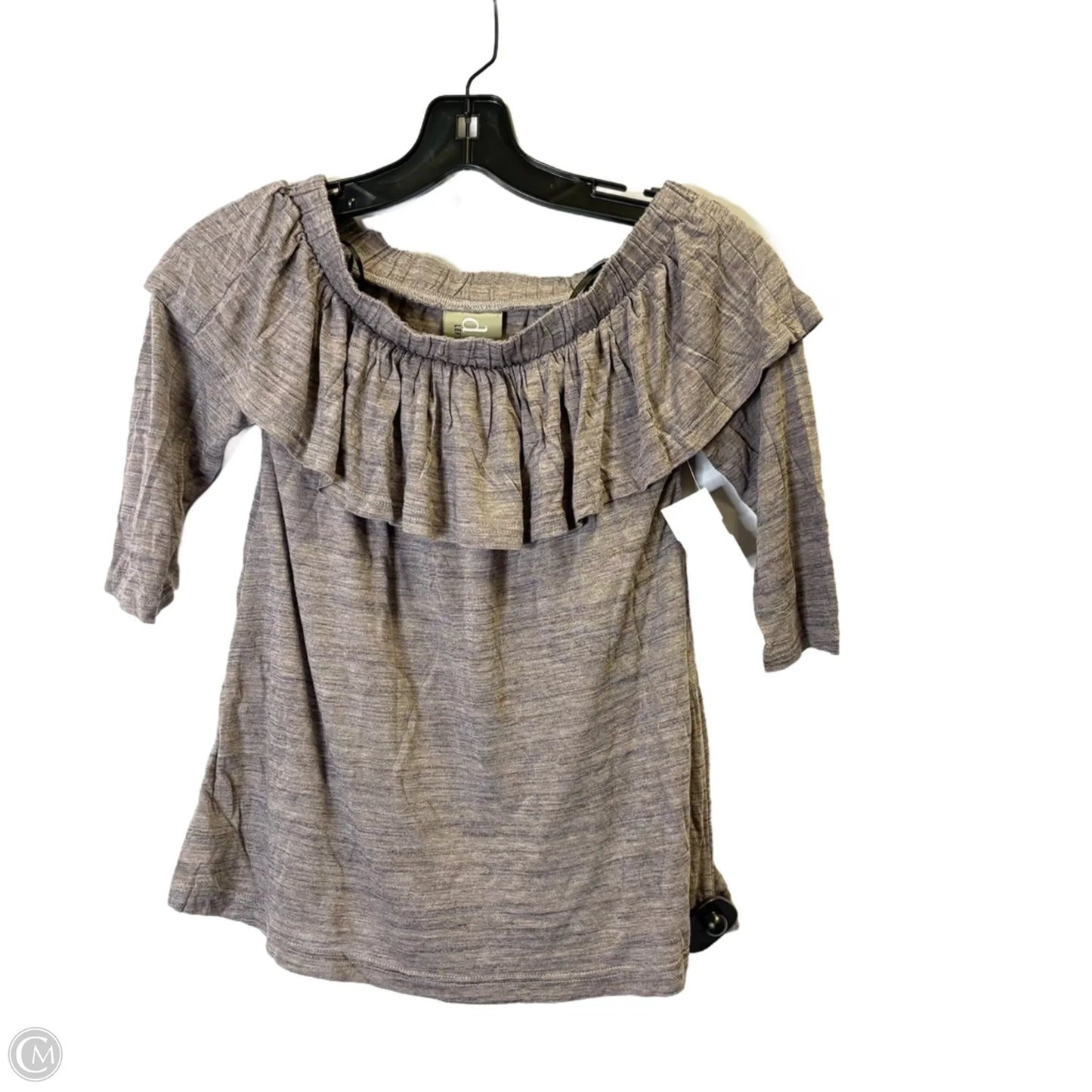 Top Short Sleeve By Dolan Left Coast In Purple, Size: Xsp