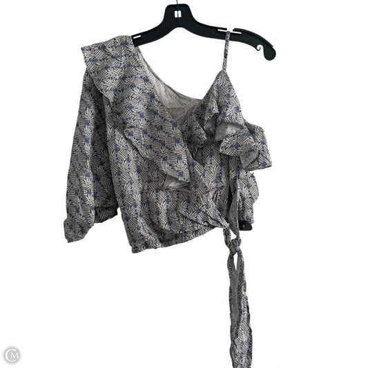 Top Sleeveless By Maeve In Blue, Size: S
