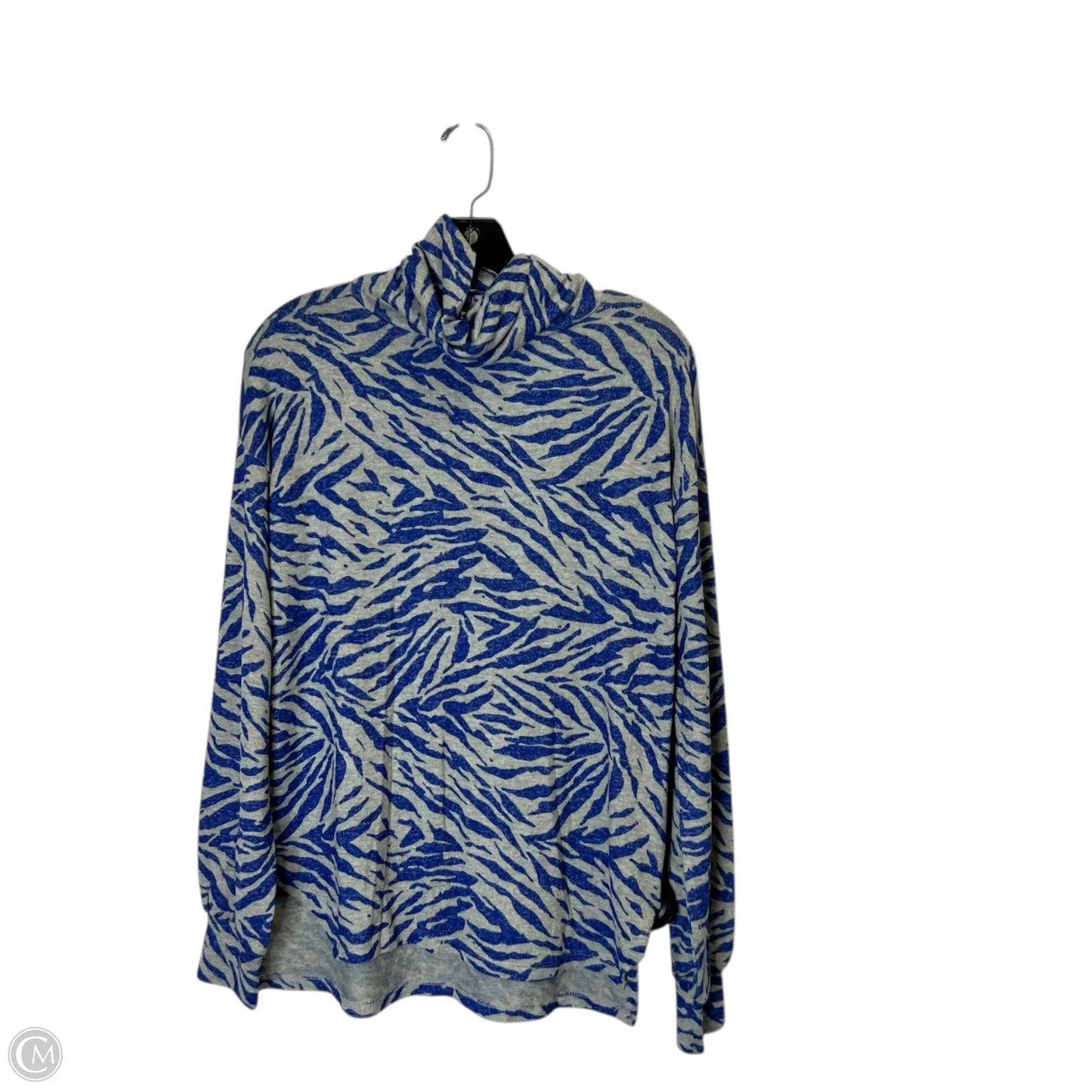 Top Long Sleeve By Anthropologie In Blue, Size: Xs