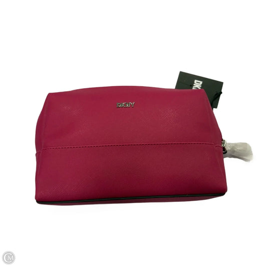 Makeup Bag By Dkny, Size: Medium