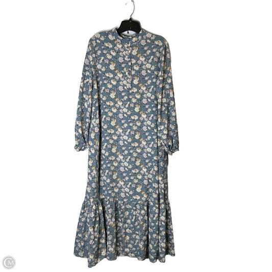 Dress Casual Maxi By Shein In Blue, Size: 1x