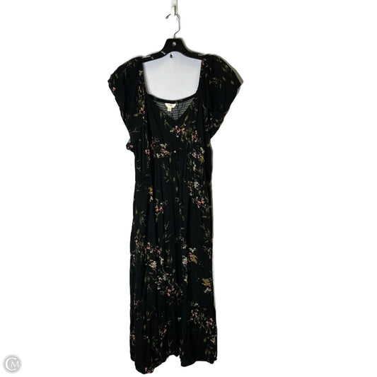 Dress Casual Maxi By Terra & Sky In Black, Size: 1x