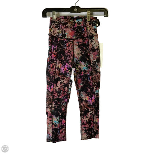 Athletic Leggings Capris By Lululemon In Multi-colored, Size: 2