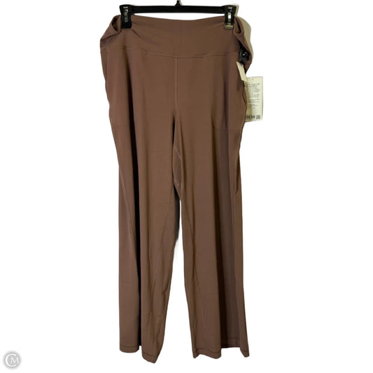 Athletic Leggings By Lululemon In Brown, Size: 20
