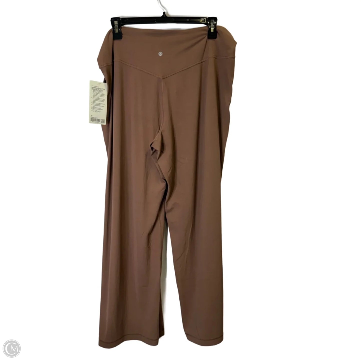 Athletic Leggings By Lululemon In Brown, Size: 20