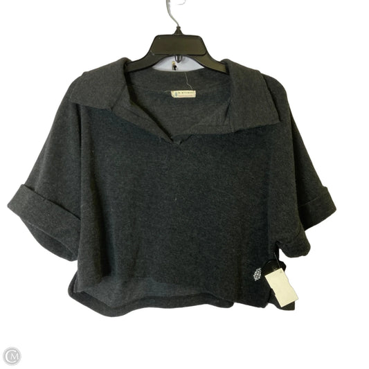 Athletic Top Short Sleeve By Free People In Black, Size: M
