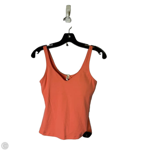 Athletic Tank Top By Lululemon In Orange, Size: 6