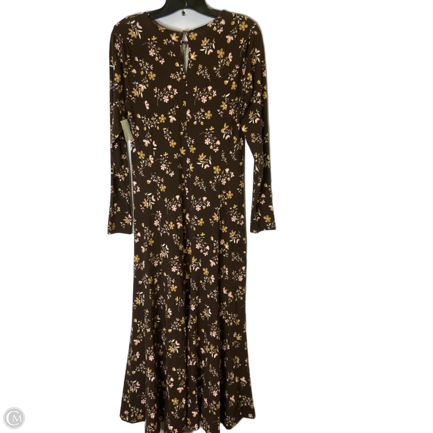 Dress Casual Midi By Loft In Brown, Size: S