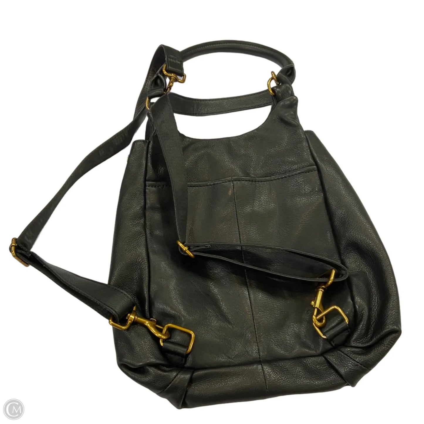 Backpack Leather By Clothes Mentor, Size: Medium