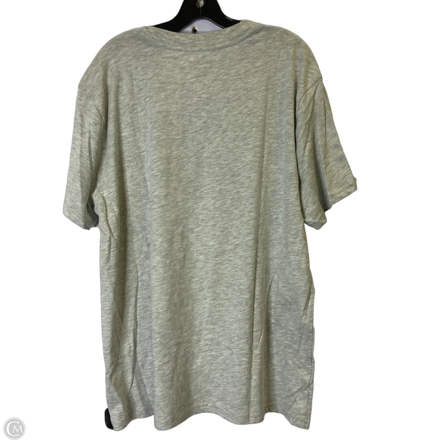Top Short Sleeve Basic By Disney In Grey, Size: Xxl