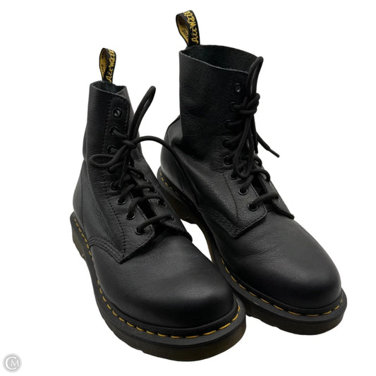 Boots Combat By Dr Martens In Black, Size: 10