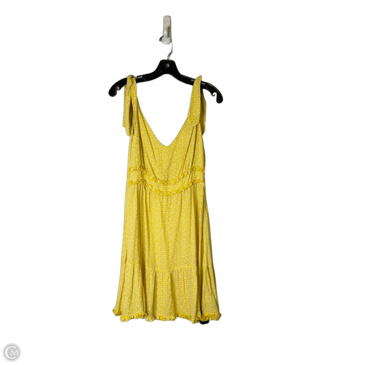 Dress Casual Short By Shinestar In Yellow, Size: L
