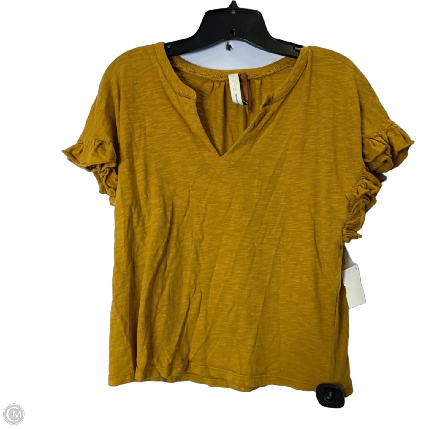 Top Sleeveless By Pilcro In Yellow, Size: S