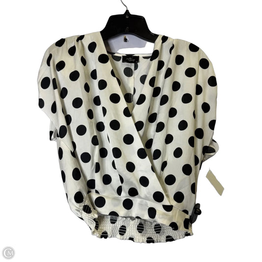 Top Sleeveless By Milk & Honey In White, Size: M