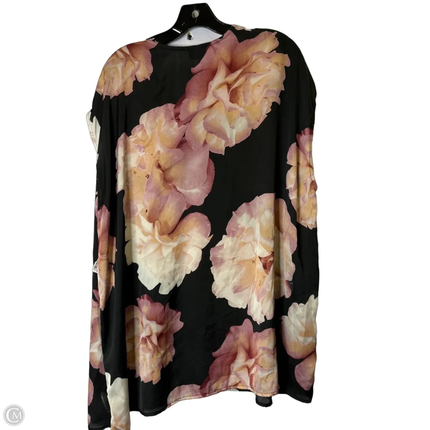 Top Short Sleeve By Mumu In Black, Size: M