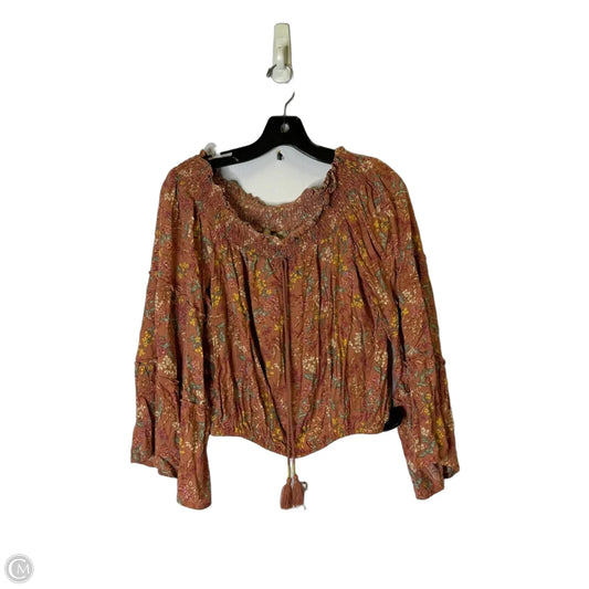 Top Short Sleeve By Wonderly In Pink, Size: Xl