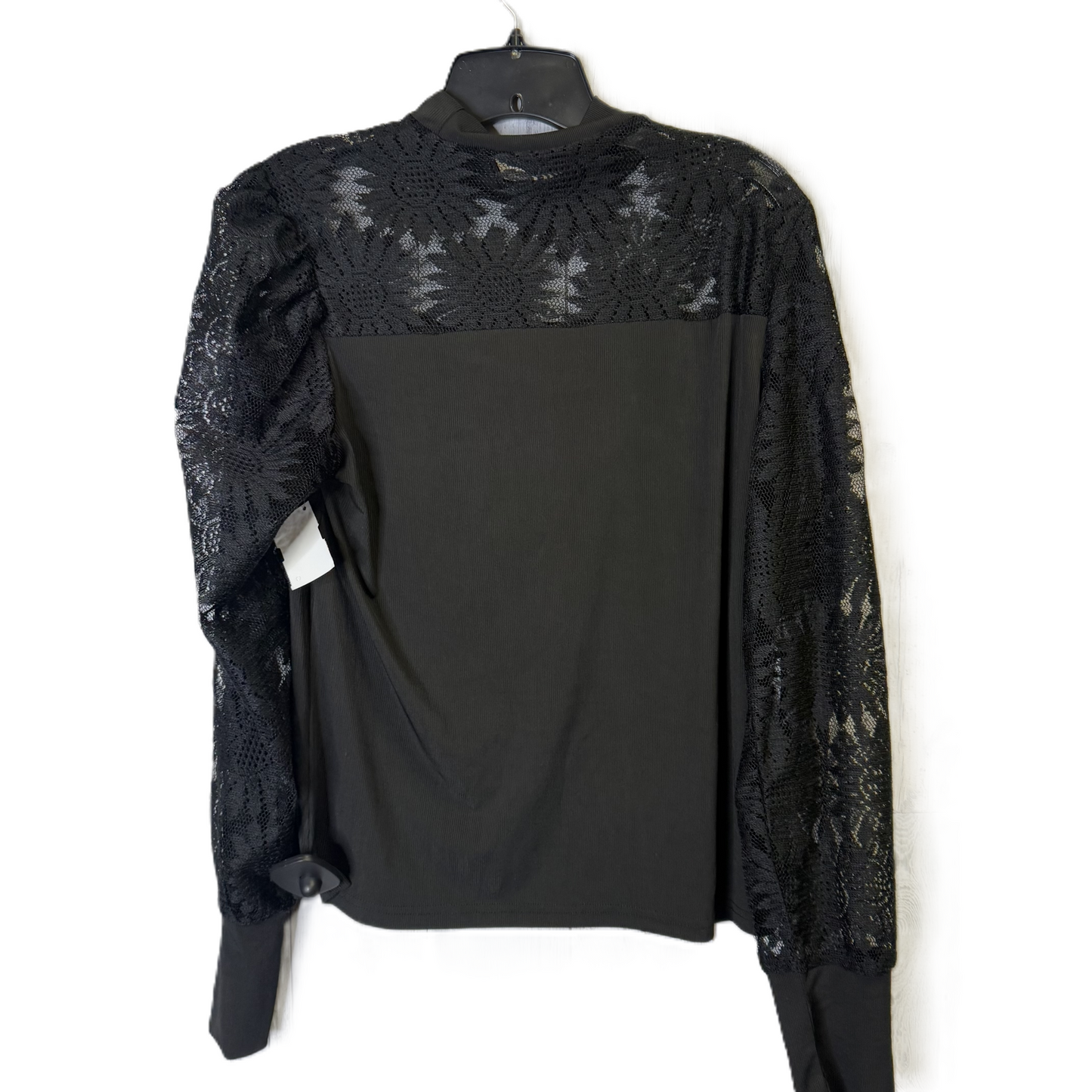 Top Long Sleeve By Shein In Black, Size: Xl