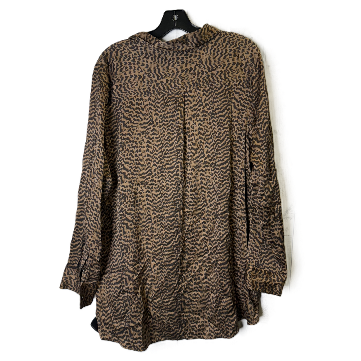 Top Long Sleeve By Soft Surroundings In Animal Print, Size: Xl