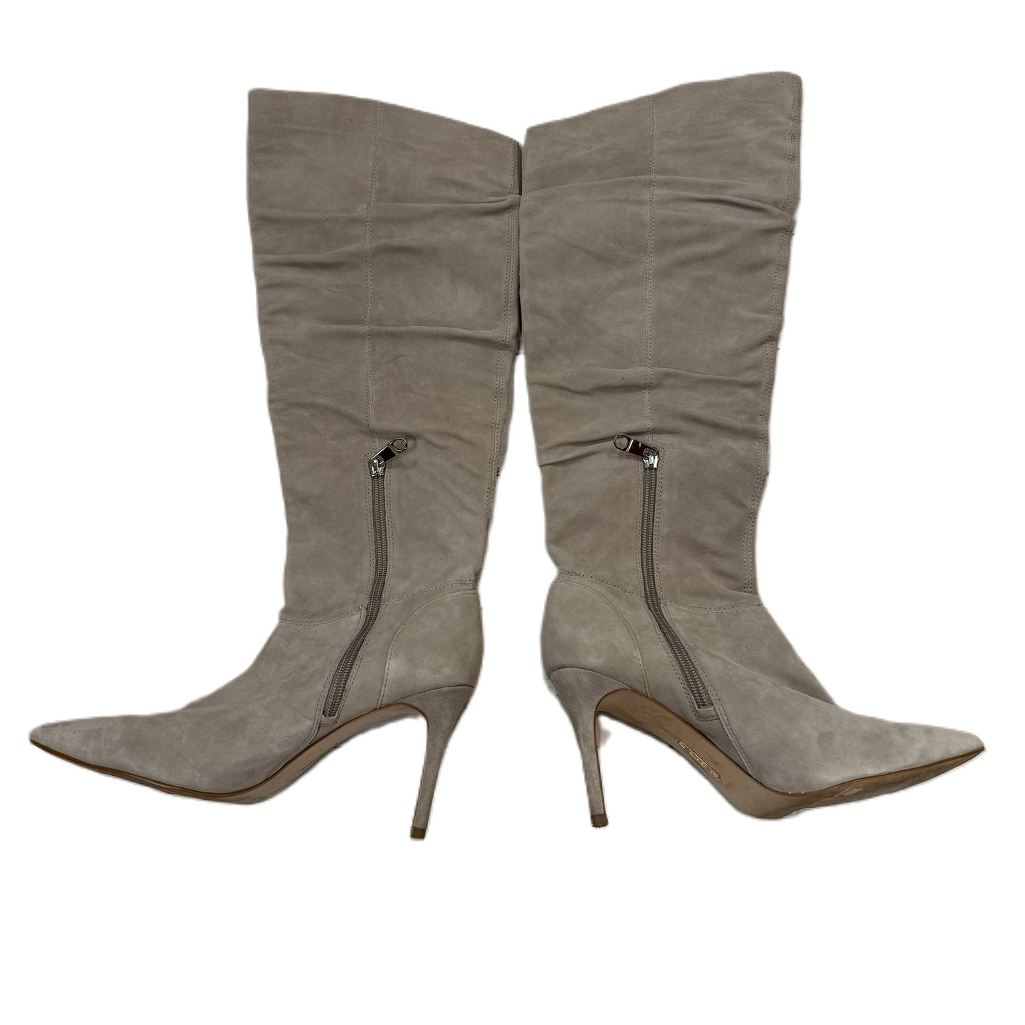 Boots Knee Heels By Louise Et Cie In Brown, Size: 9