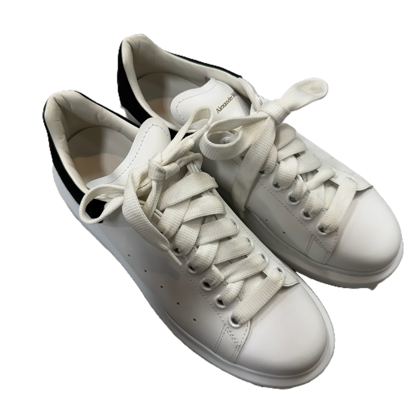 Shoes Luxury Designer By Alexander Mcqueen In White, Size: 10