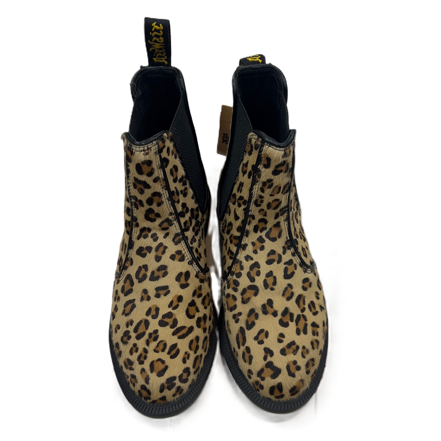 Boots Ankle Flats By Dr Martens In Animal Print, Size: 6