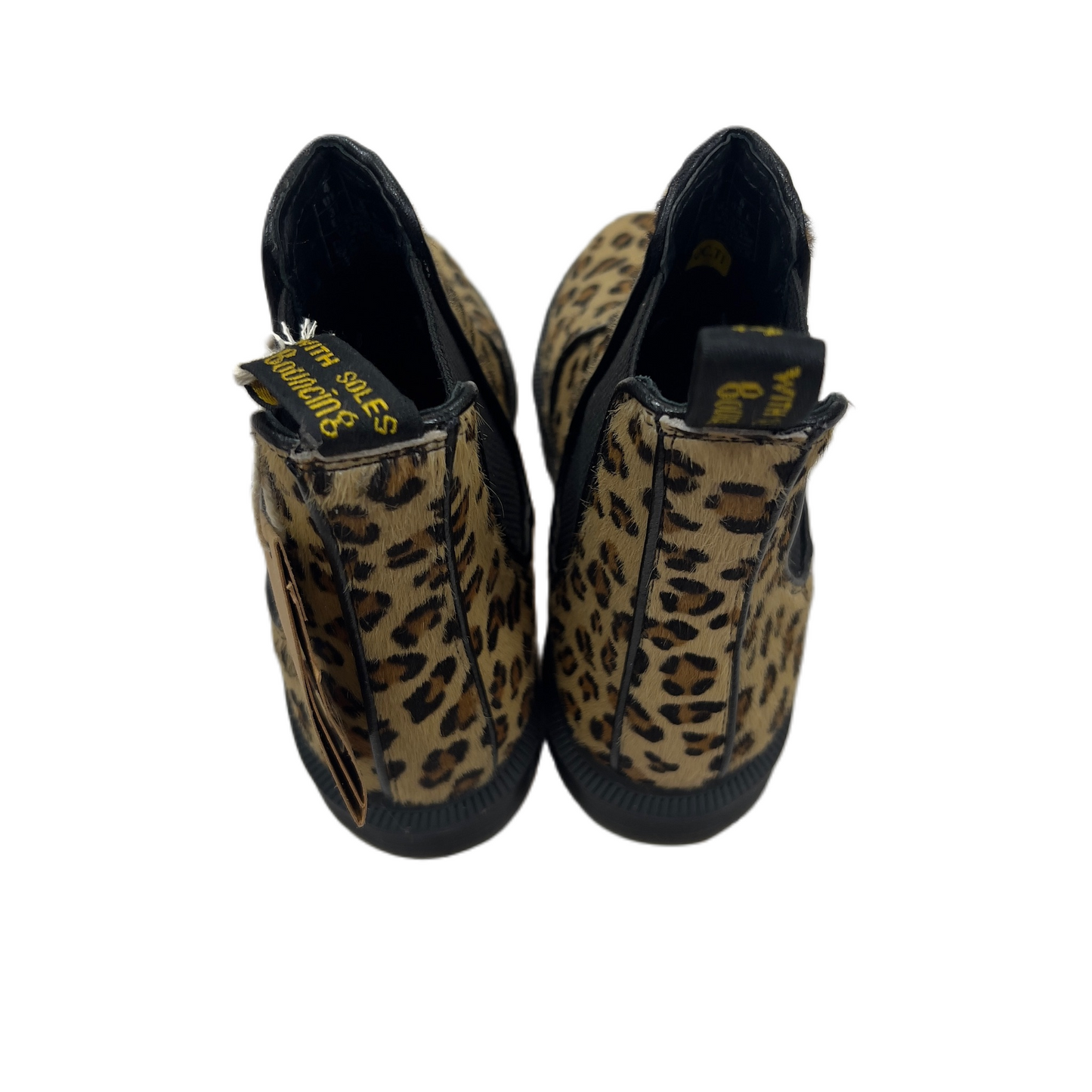 Boots Ankle Flats By Dr Martens In Animal Print, Size: 6