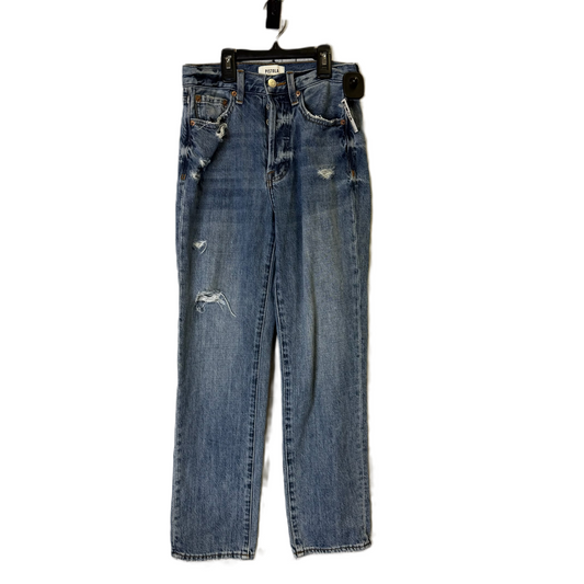 Jeans Straight By Pistola In Blue Denim, Size: 0