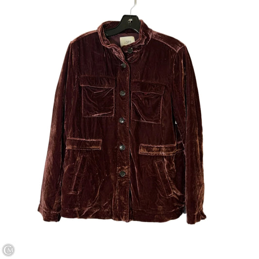Jacket Other By Loft In Red, Size: S