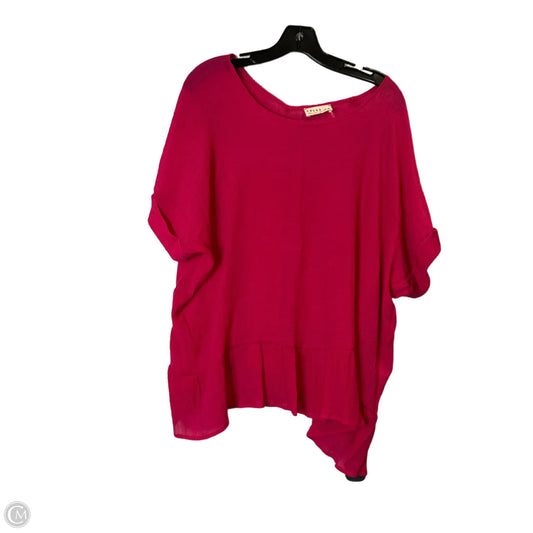 Top Short Sleeve By Clothes Mentor In Pink, Size: S