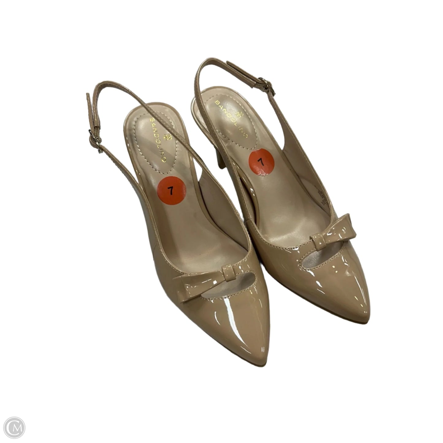Shoes Heels Kitten By Bandolino In Cream, Size: 7