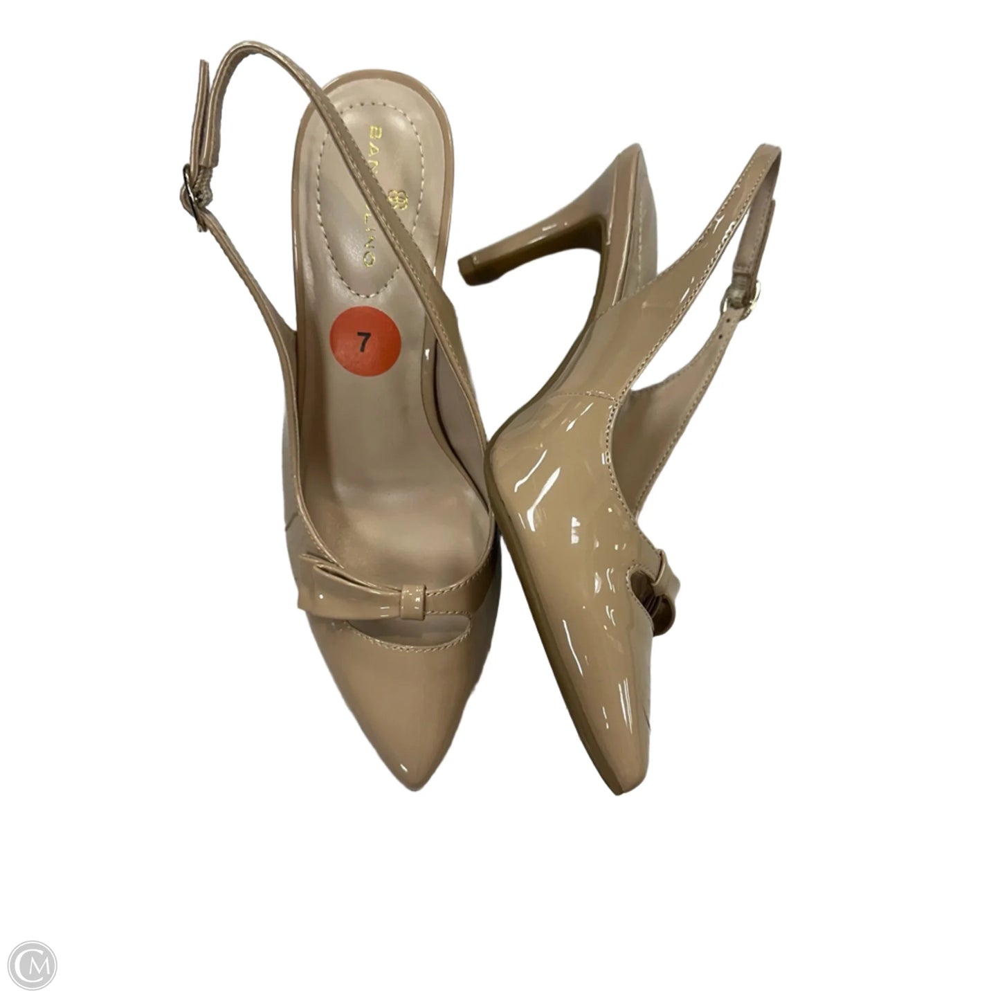 Shoes Heels Kitten By Bandolino In Cream, Size: 7