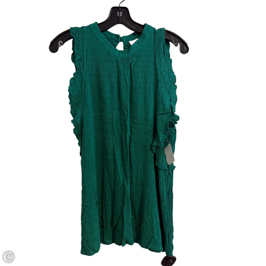 Top Sleeveless By Maeve In Green, Size: Xl