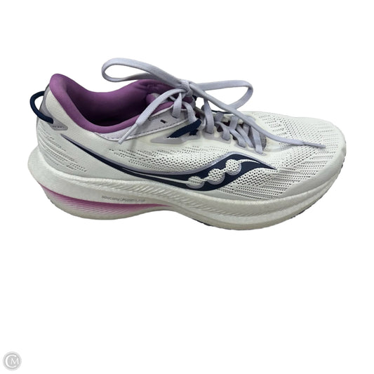 Shoes Athletic By Saucony In White, Size: 8.5